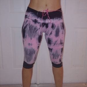 Planet body tie dye workout pants
